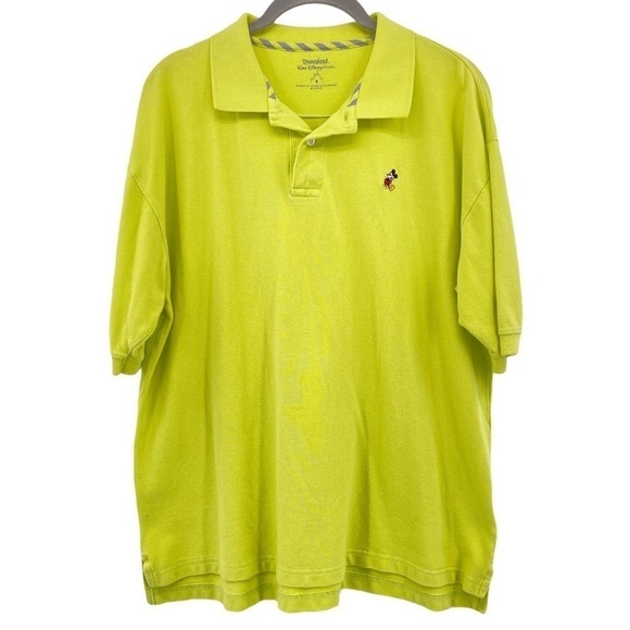 Disney Parks Mickey Mouse Embroidered Polo Shirt Men’s Size Medium - Picture 1 of 11